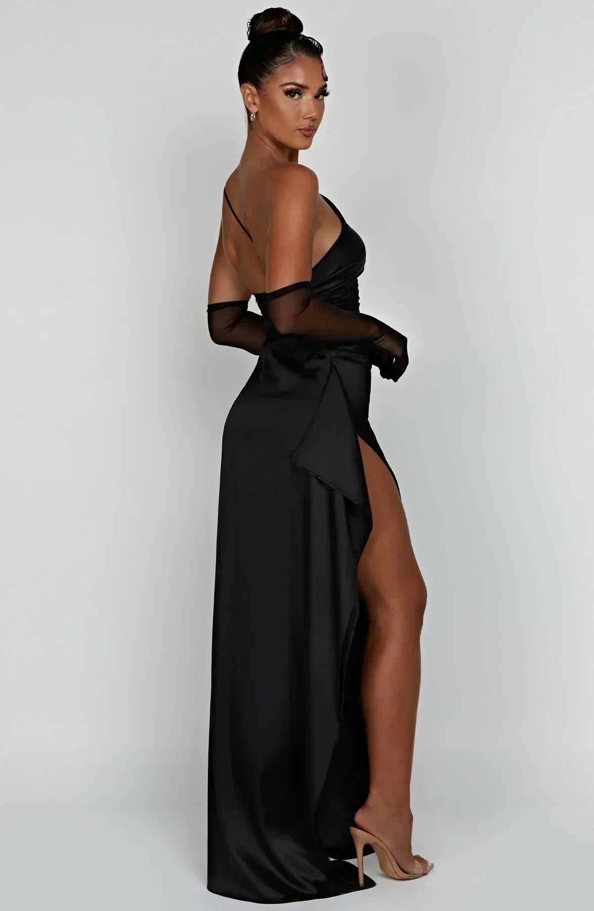 Luciana Satin Grace Dress