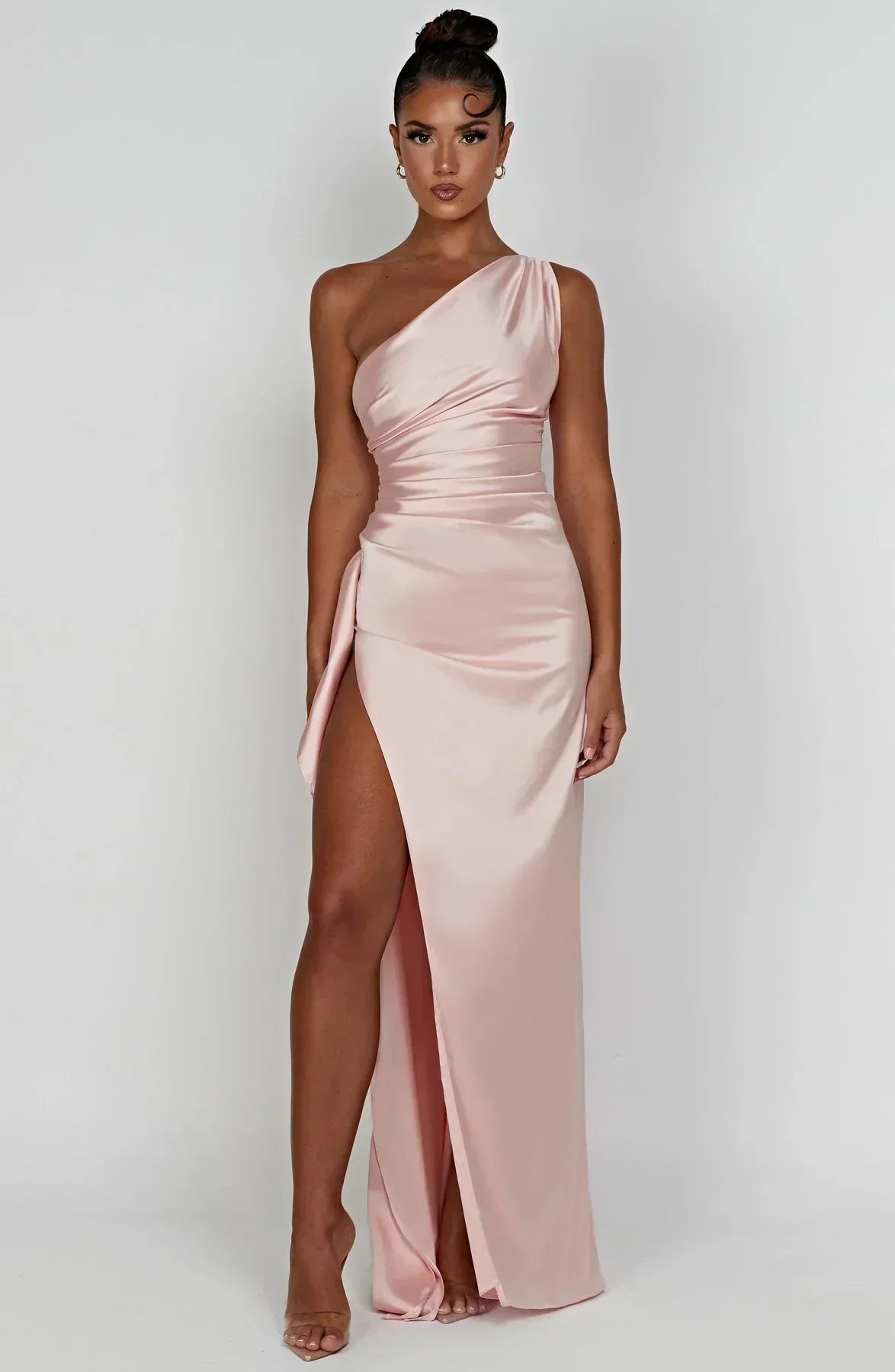 Luciana Satin Grace Dress