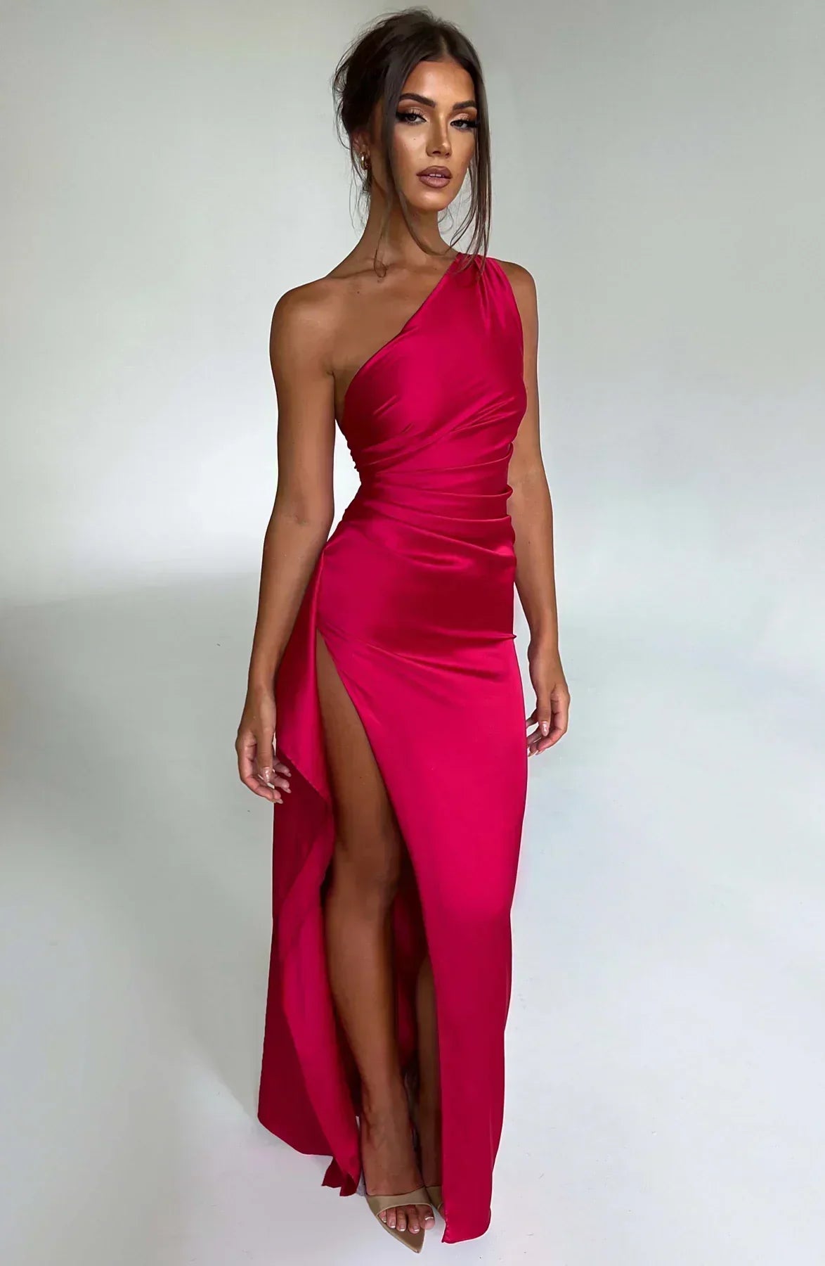 Luciana Satin Grace Dress