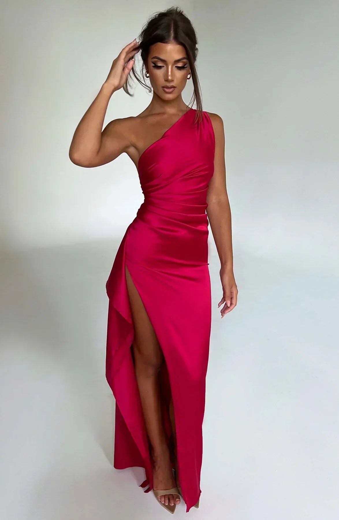 Luciana Satin Grace Dress