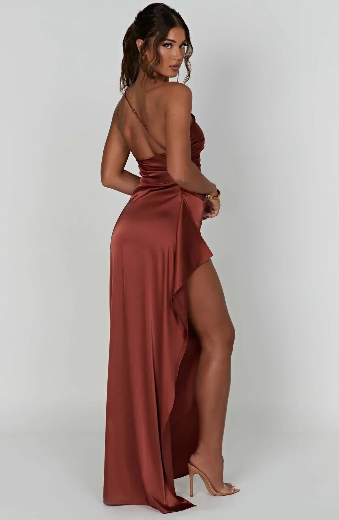 Luciana Satin Grace Dress